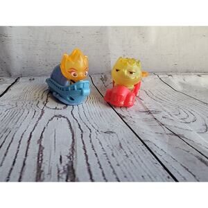 2023 McDonald's Disney Happy Meal Toys Elemental Ember And Bernie Tanker Truck